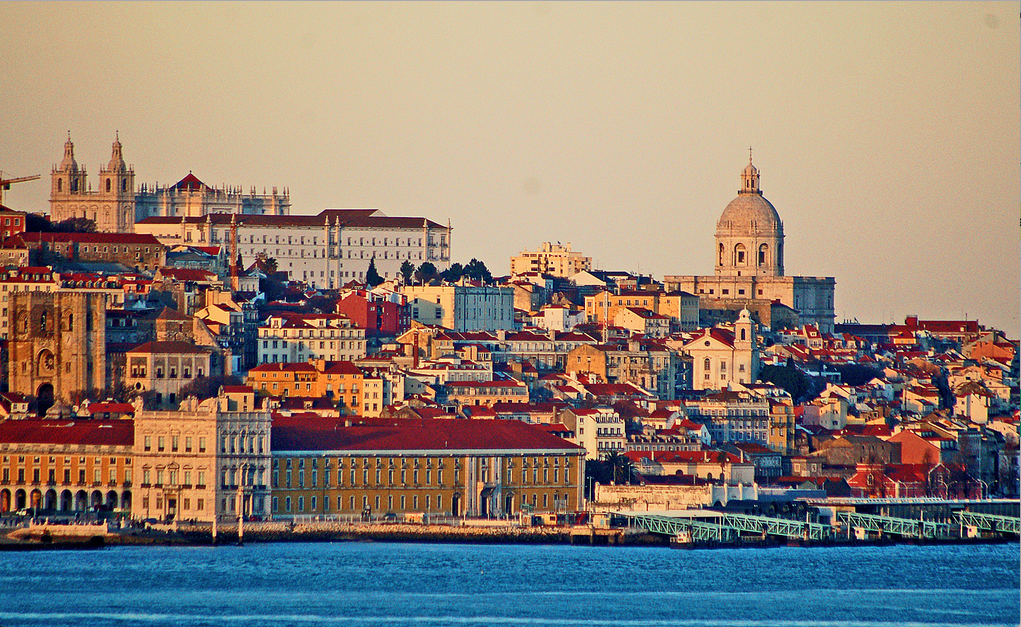 A photograph of Lisbon