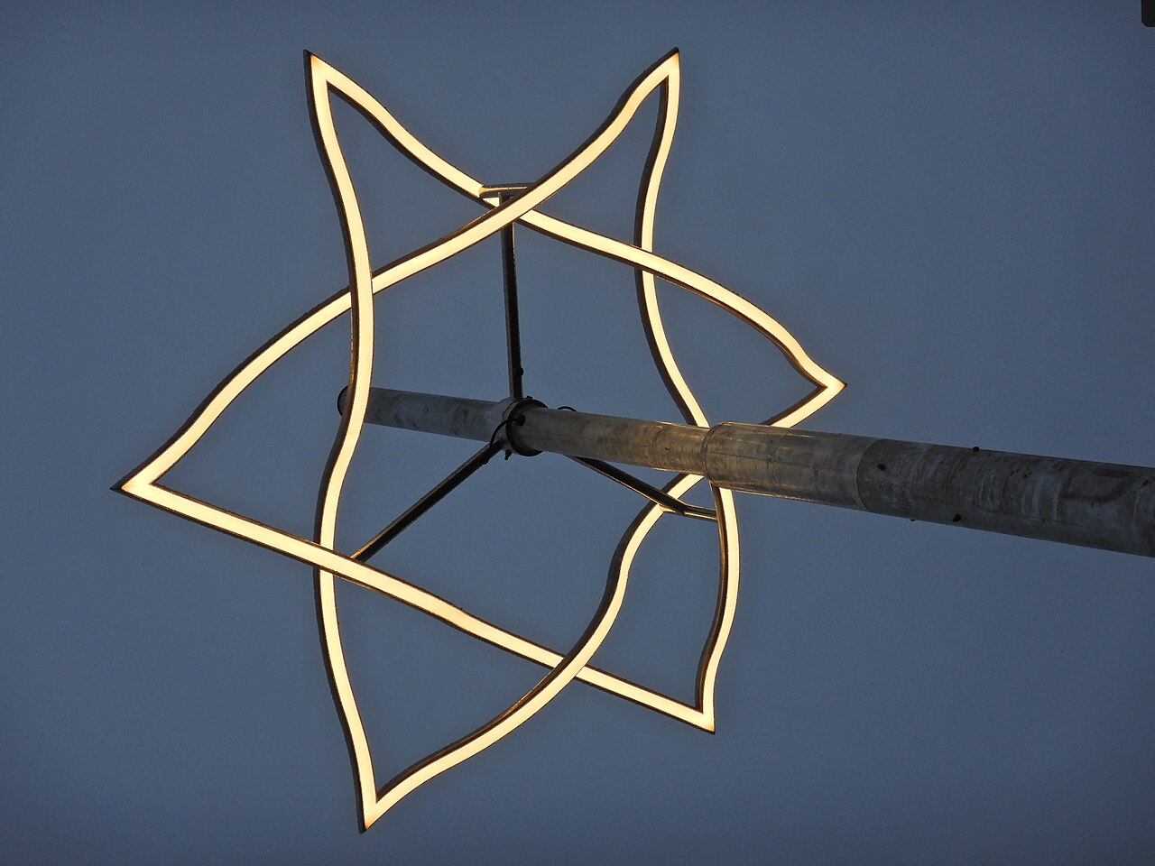 Lichtzeichen Storchenschul