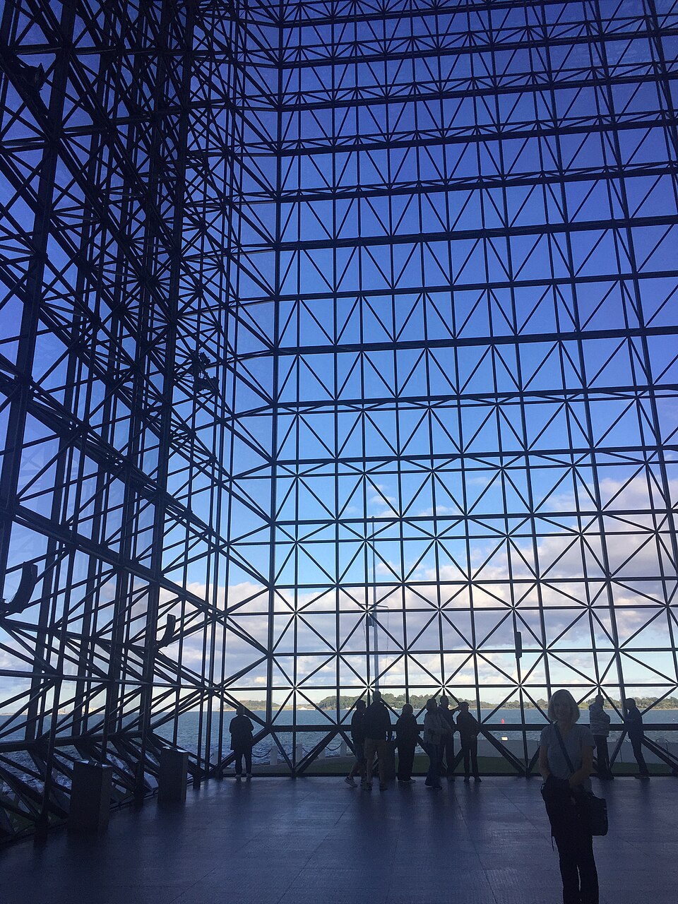 A photograph of John F. Kennedy Presidential Library and Museum