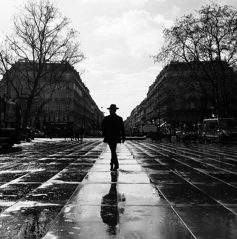 A photograph of place de la République