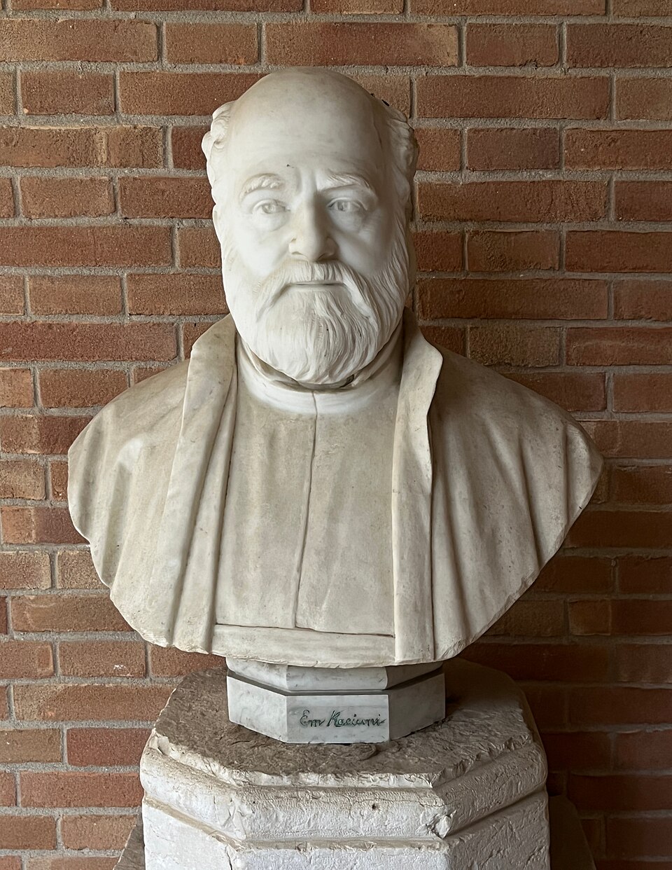 A photograph of cloister of Monastery of San Lazzaro degli Armeni