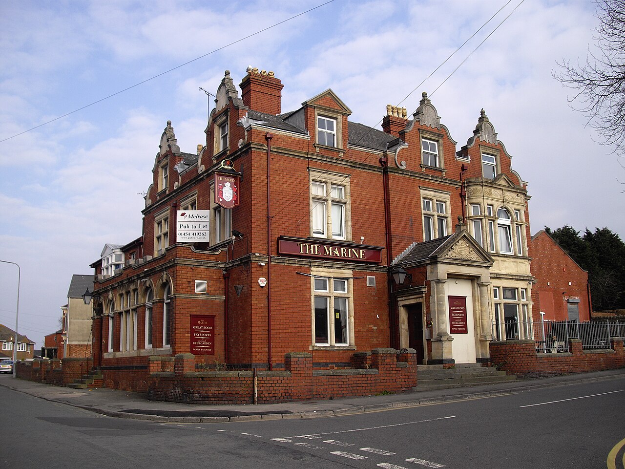 A photograph of Marine pub