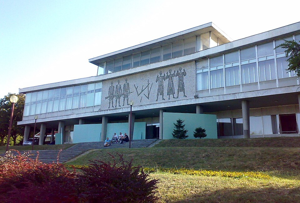A photograph of Museum of Yugoslav History