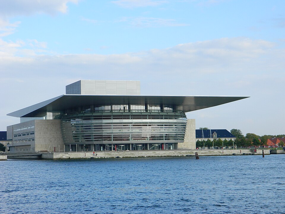 A photograph of Copenhagen Opera House