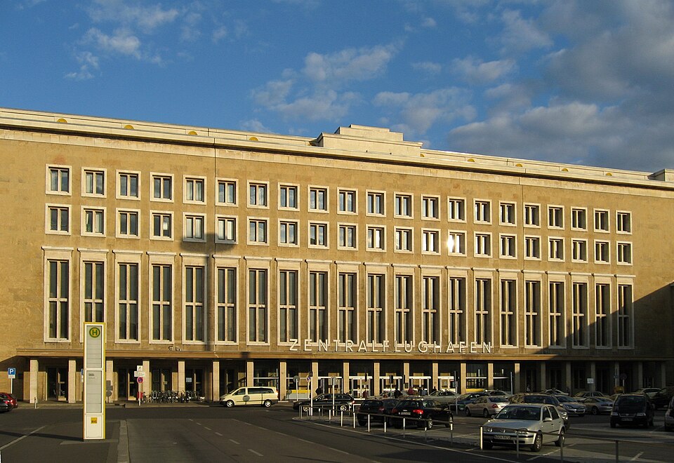 A photograph of Berlin-Tempelhof Airport