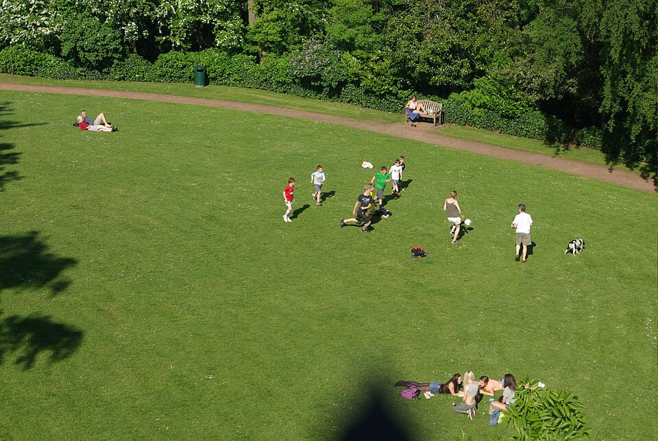 A photograph of Dean Gardens