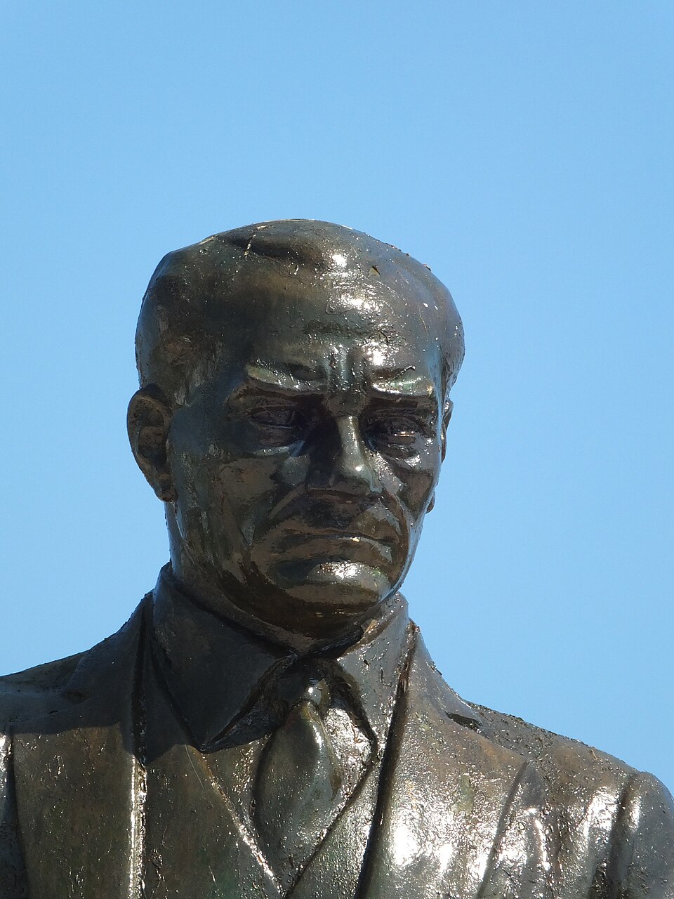 A photograph of Atatürk Heykeli
