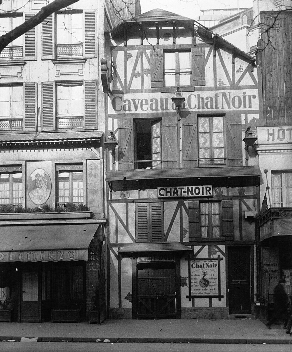 A photograph of Le Chat Noir