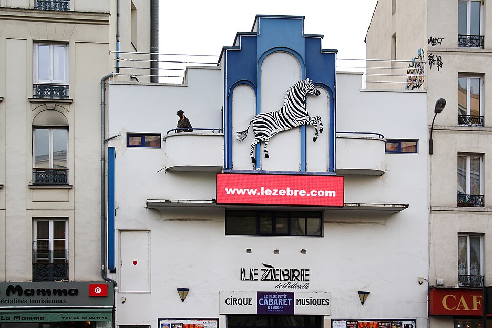 A photograph of Le Zèbre