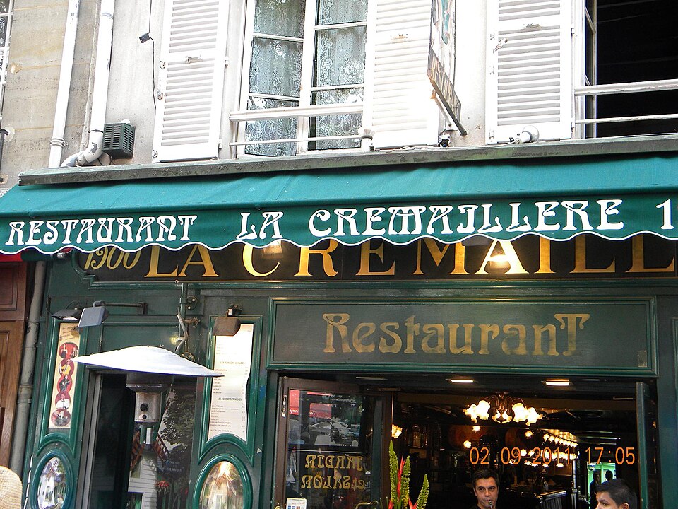 A photograph of La Crémaillère 1900