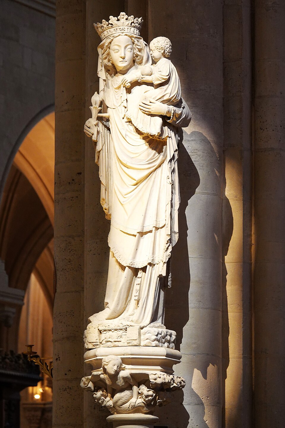 A photograph of Virgin of Paris