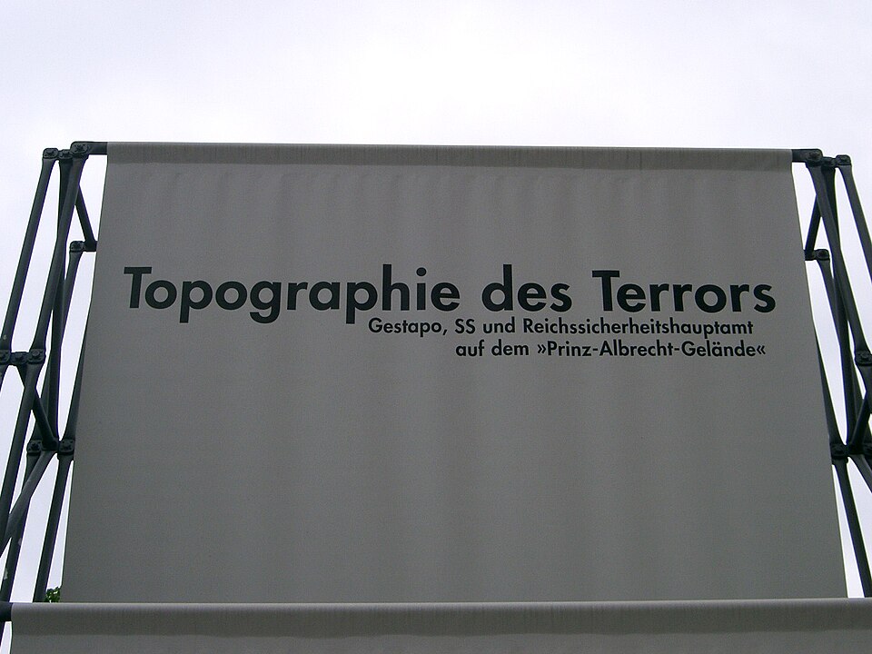 A photograph of Topography of Terror