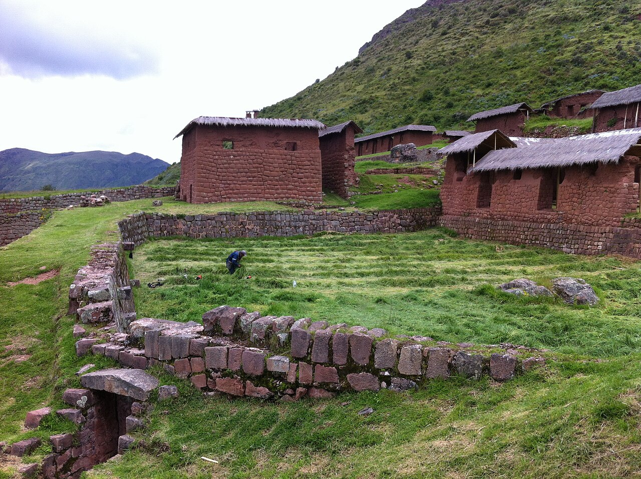 A photograph of Huchuy Qosqo