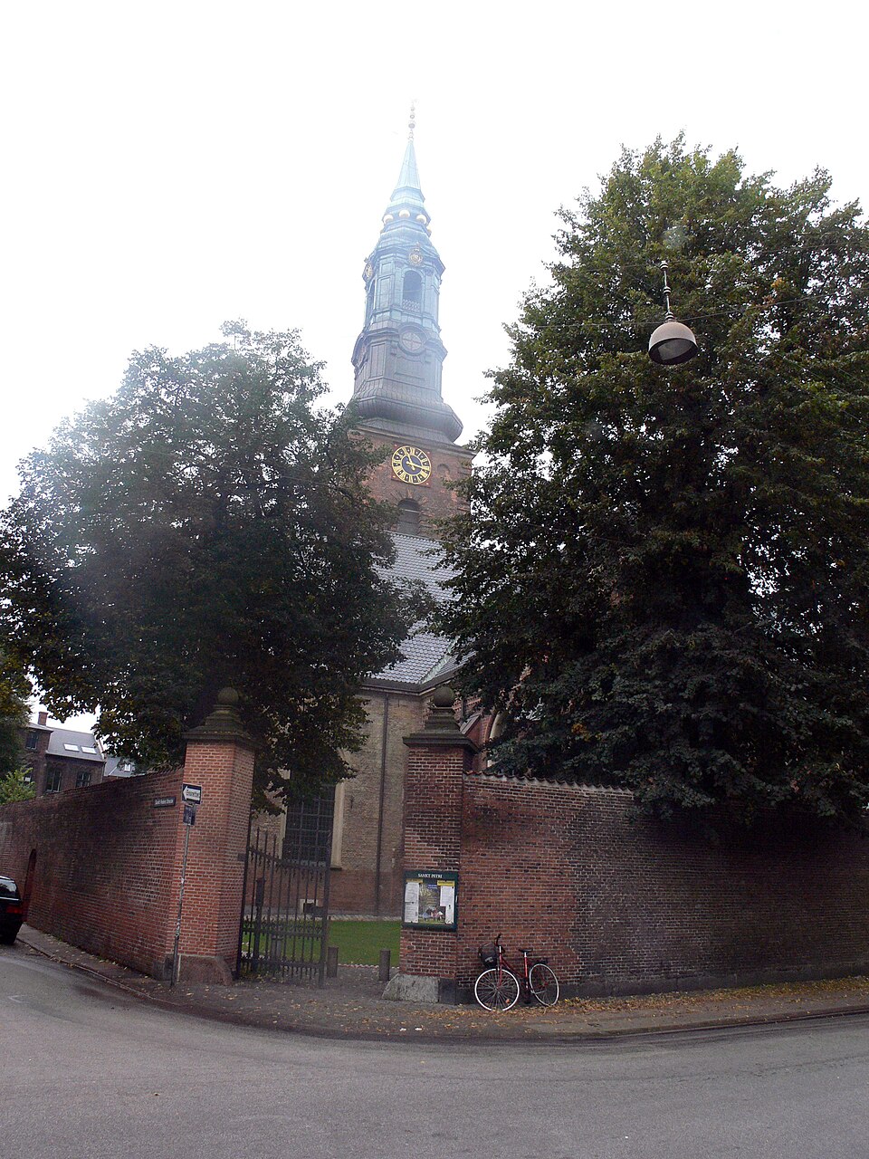 A photograph of St. Peter's Church
