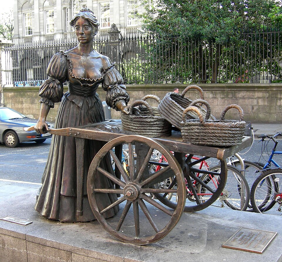 A photograph of Molly Malone