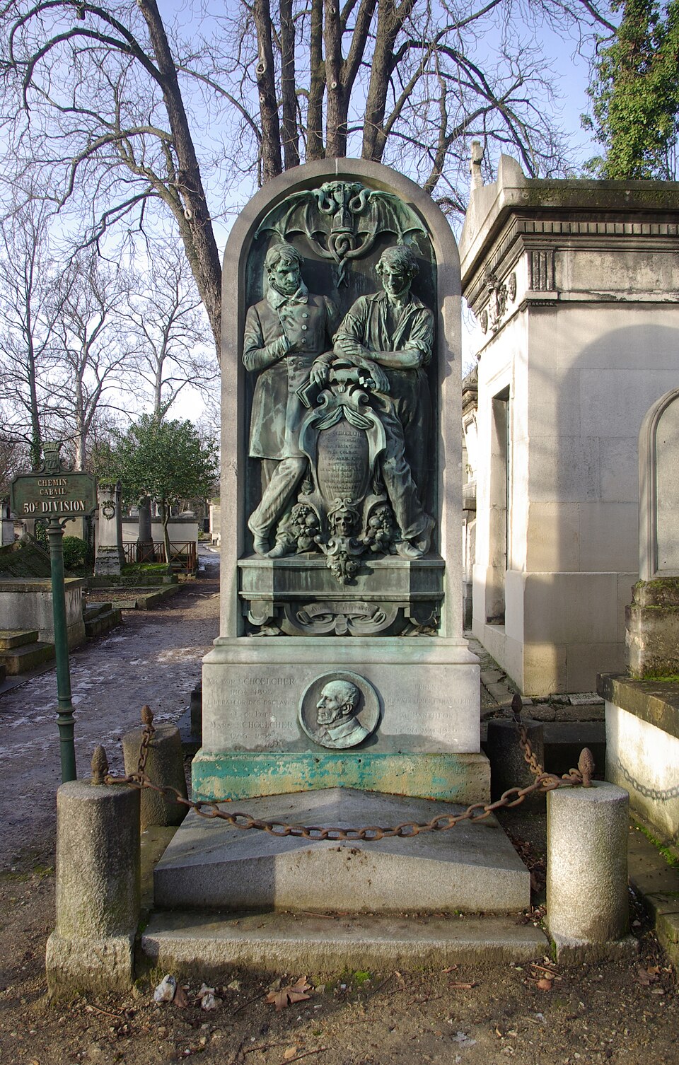 A photograph of Grave of Victor Schœlcher