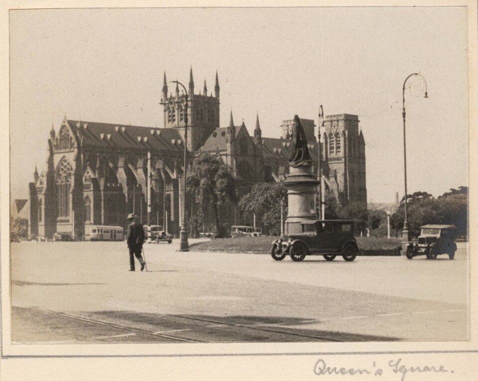 A photograph of St Mary’s Cathedral