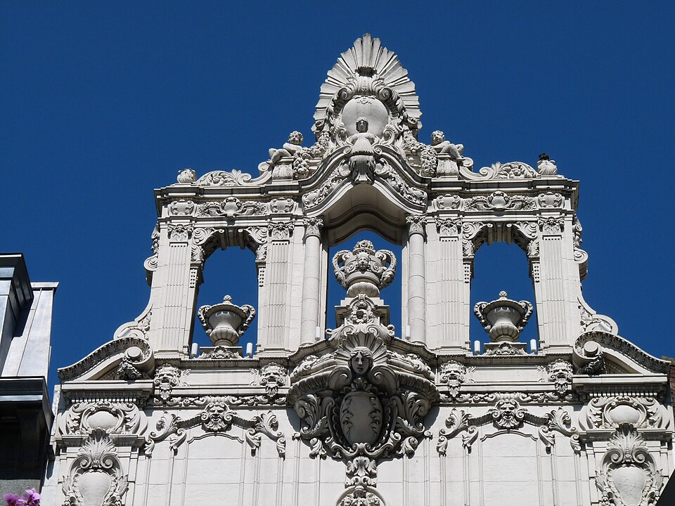 A photograph of Boston Opera House