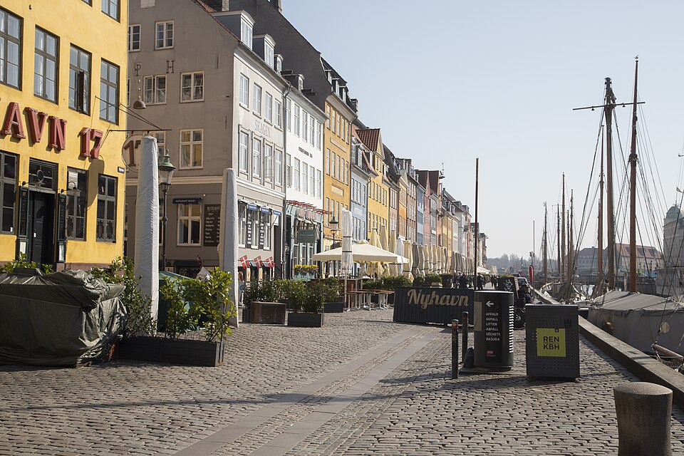 A photograph of Nyhavn
