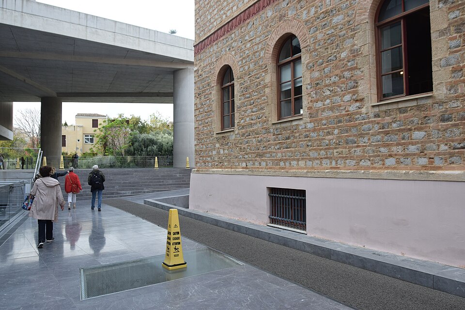 A photograph of Acropolis Museum