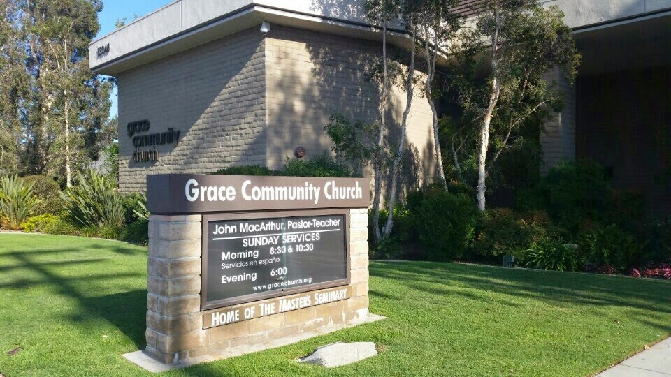 A photograph of Grace Community Church