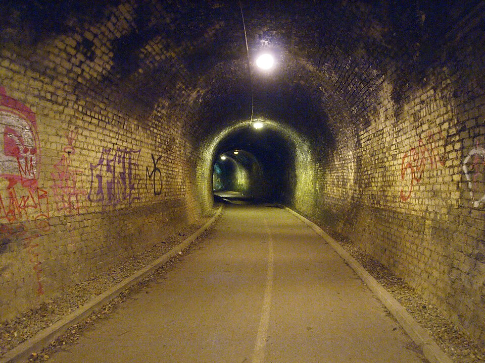 A photograph of Colinton Tunnel