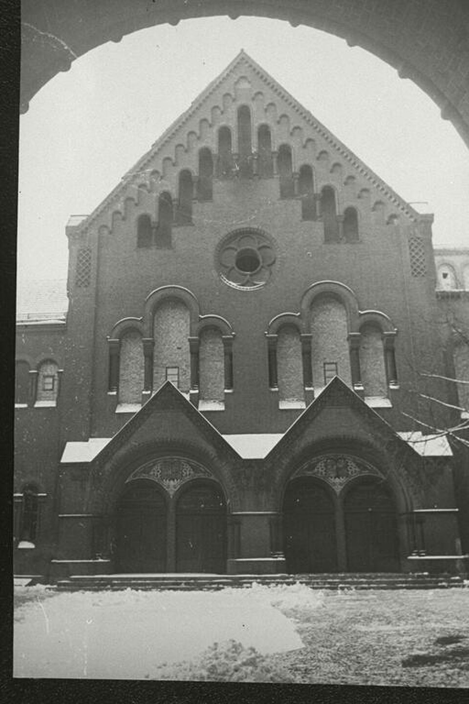 A photograph of Rykestrasse Synagogue