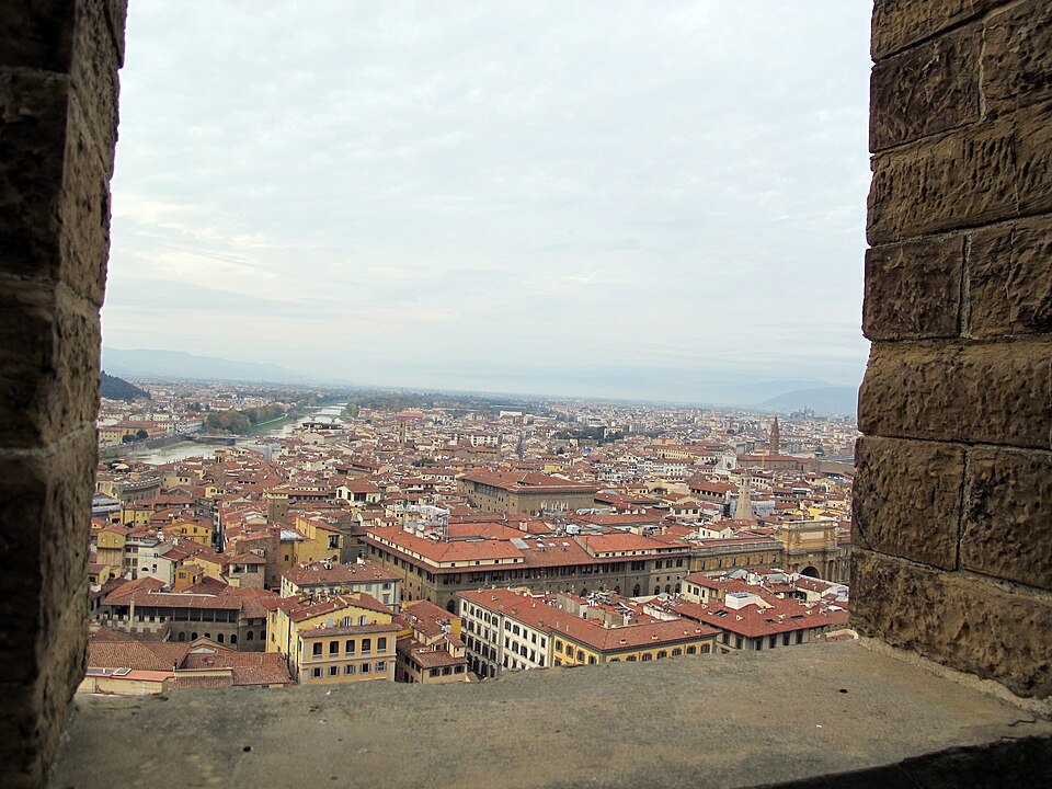 A photograph of Palazzo Strozzi