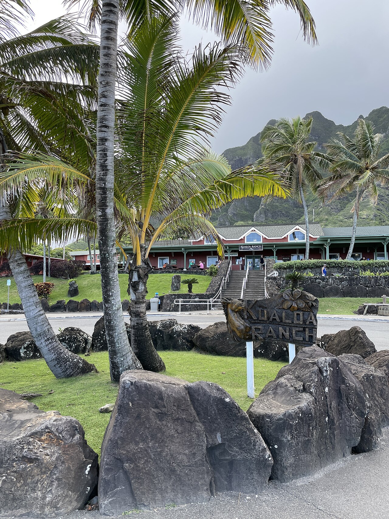 A photograph of Kualoa Ranch