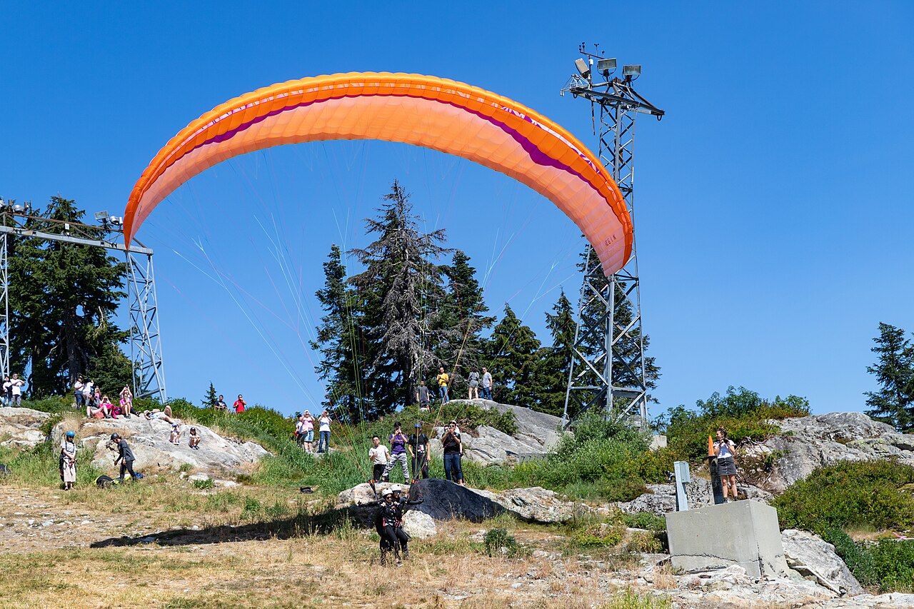 A photograph of Grouse Mountain