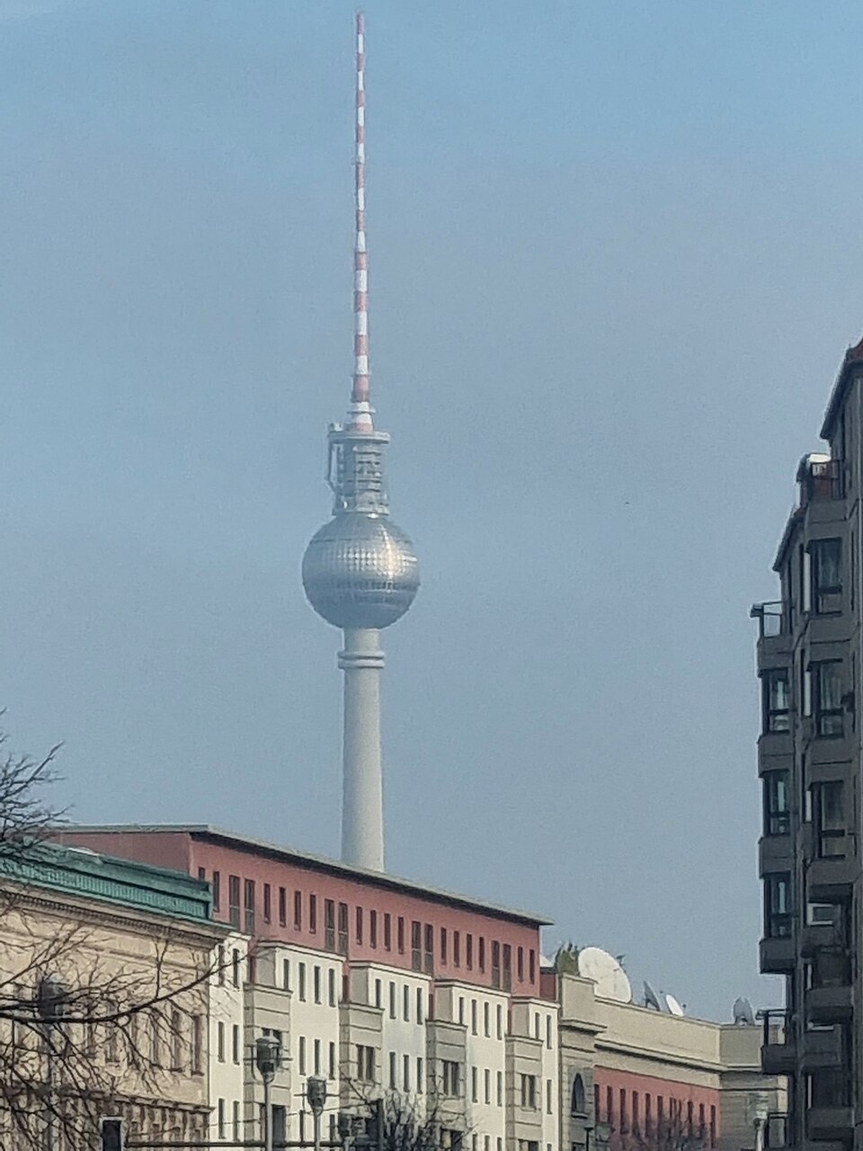 A photograph of Fernsehturm Berlin