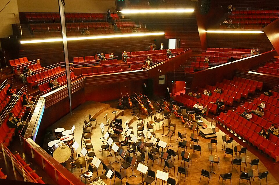 A photograph of Shenzhen Concert Hall