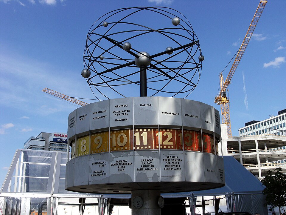 A photograph of World Clock