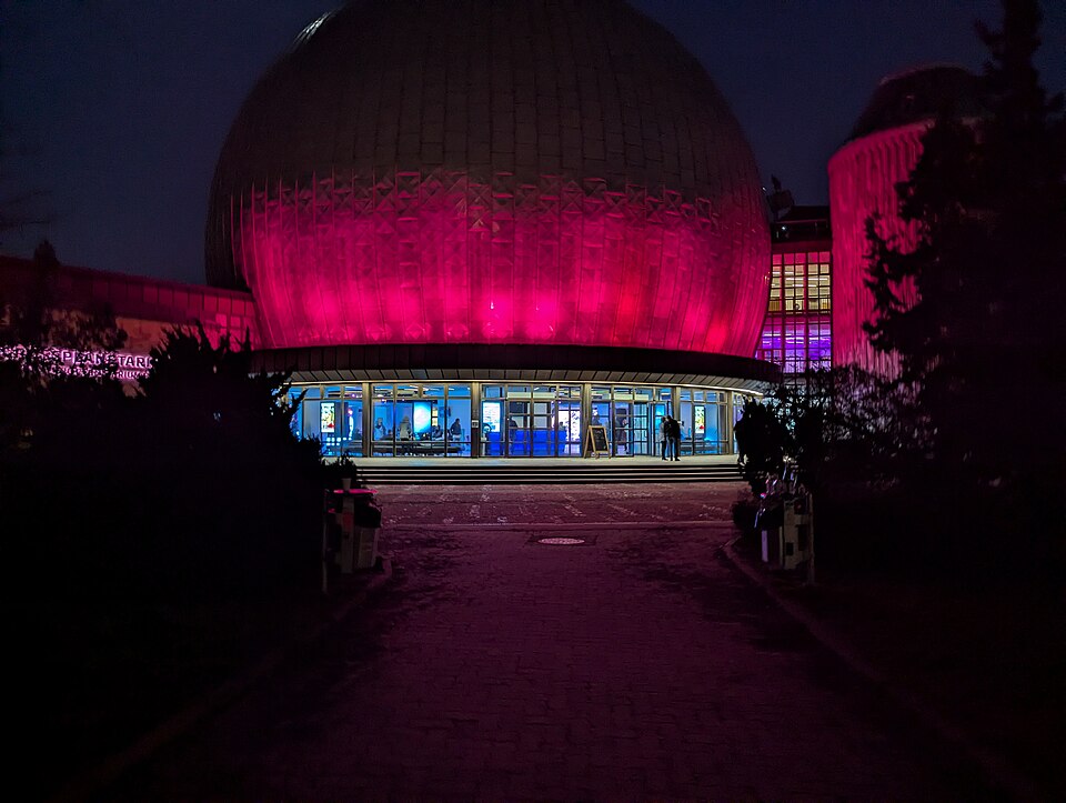A photograph of Zeiss Major Planetarium