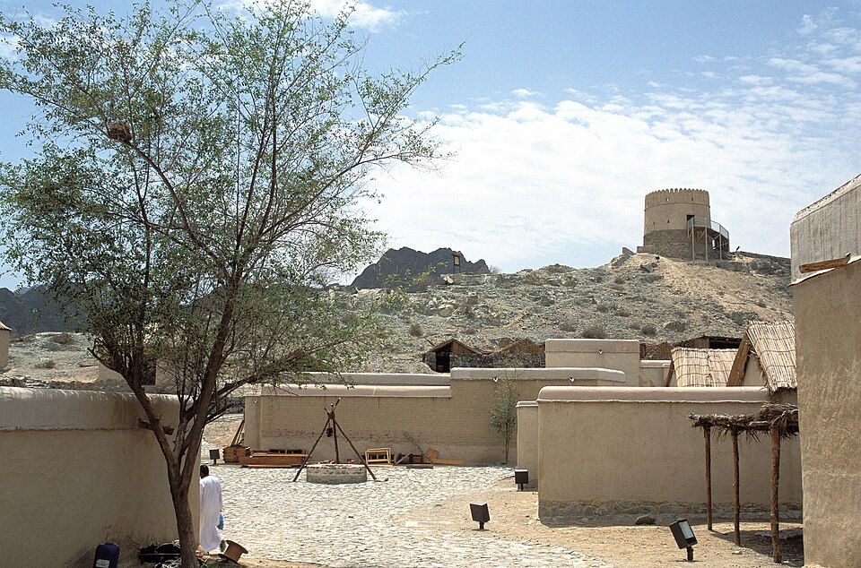 A photograph of Hatta Heritage Village