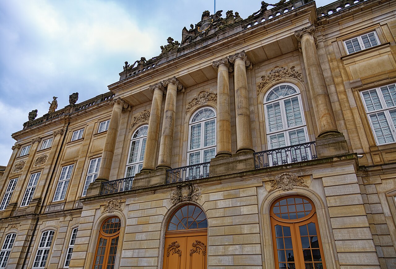 Una fotografía de Amalienborg