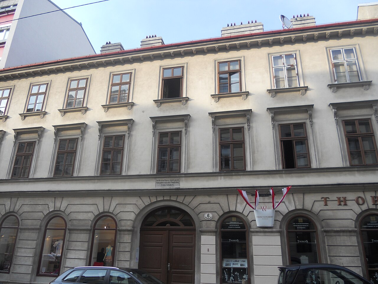 Schubert Sterbewohnung fotoğrafı