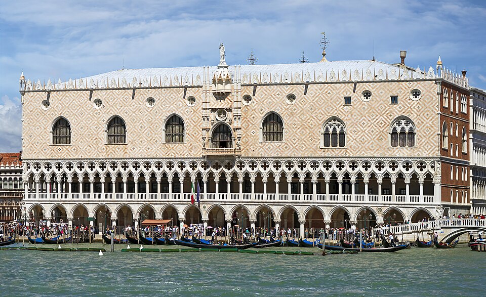 A photograph of Doge's Palace