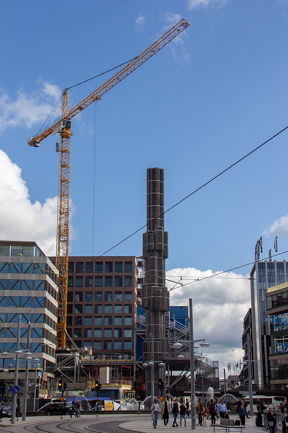 A photograph of Kristallvertikalaccent
