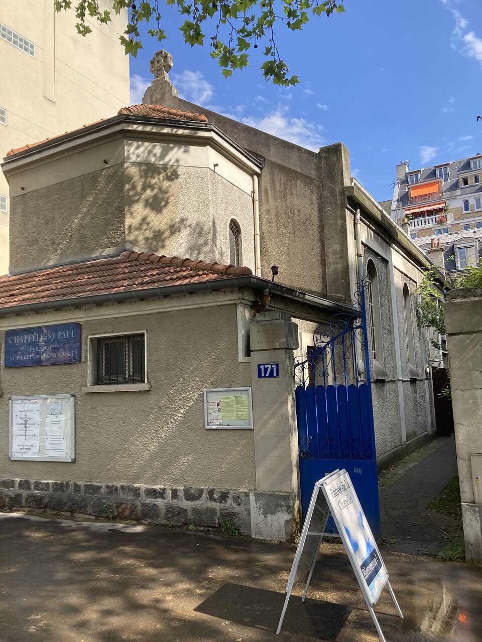 A photograph of chapelle Saint-Paul de 14e arrondissement de Paris