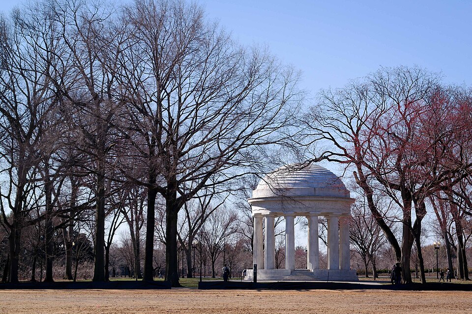 A photograph of District of Columbia War Memorial