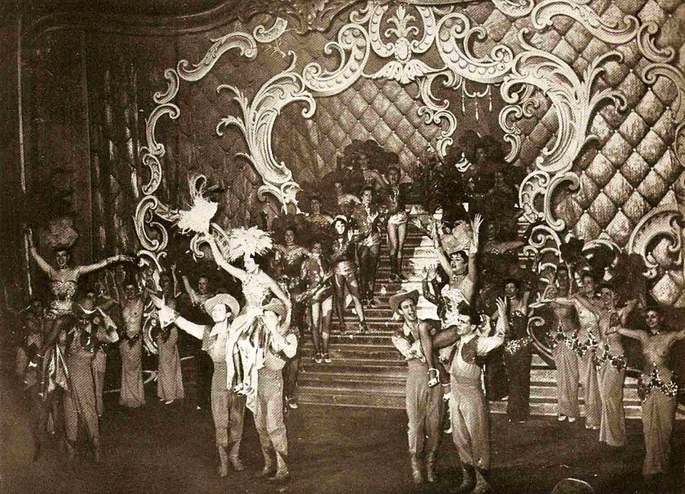 A photograph of Folies Bergère