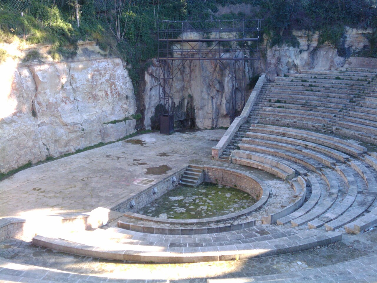 Ein Foto von Teatre Grec