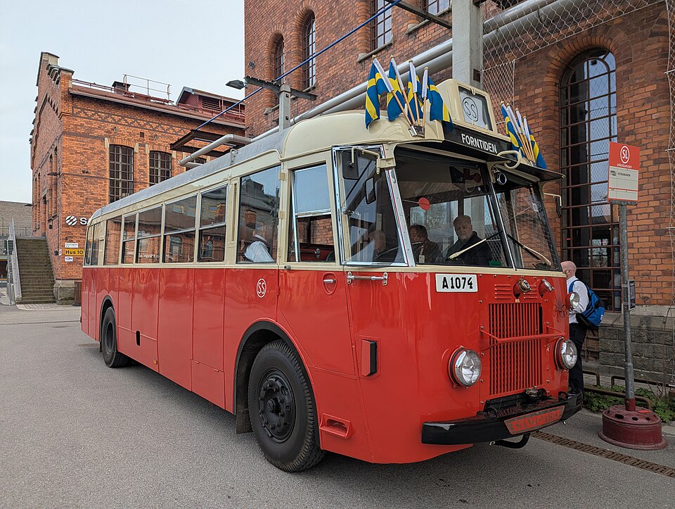 A photograph of Spårvägsmuseet