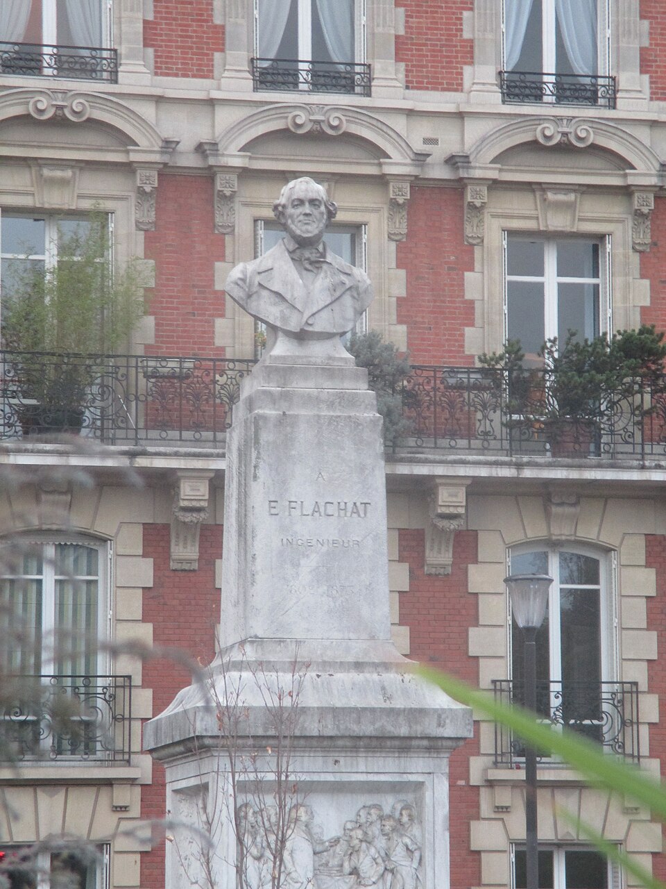 A photograph of Monument to Eugène Flachat