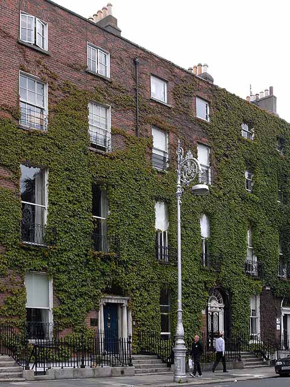 A photograph of Fitzwilliam Square