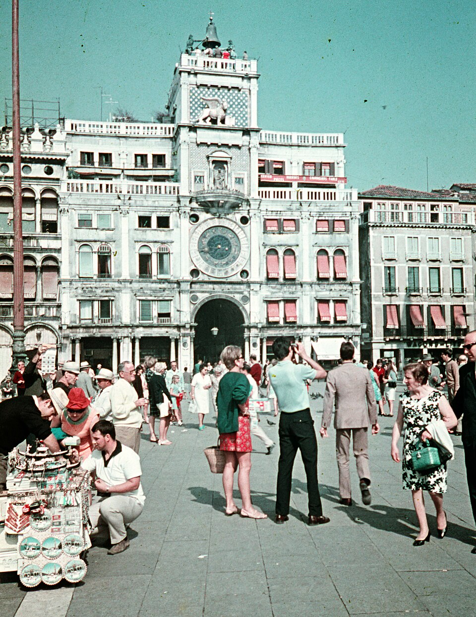 A photograph of St Mark's Clocktower