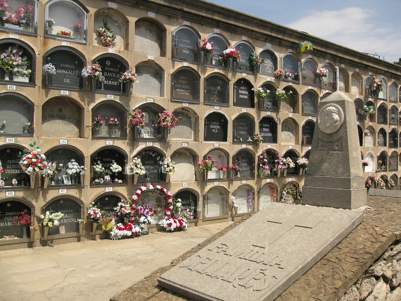 Ein Foto von Poblenou Cemetery