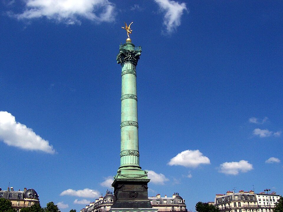 A photograph of July Column