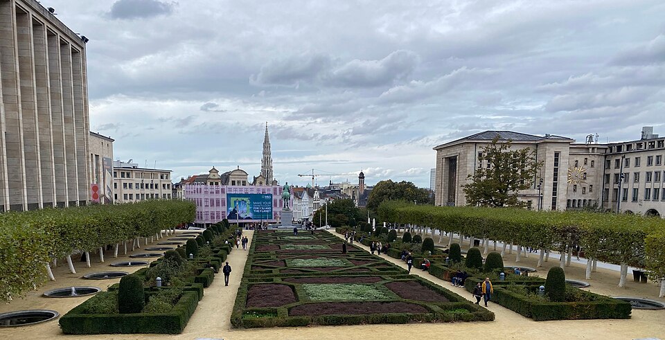 A photograph of Garden of the Mont des Arts